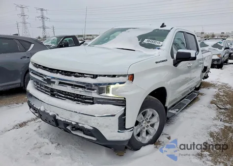 2022 Chevrolet Silverado Ltd K1500 Lt z USA, uszkodzony, nr VIN 1GCUYDED7NZ140529